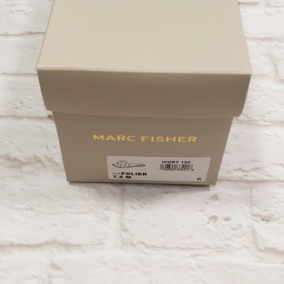 LAST ONE❗MARC FISHER Folier Braided Fresh Ivory Sandals - Picture 7 of 8